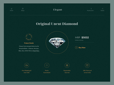 Elegant - Uncut Diamonds