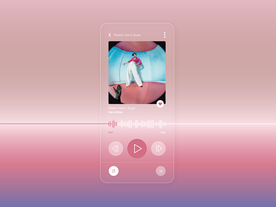 Daily UI Challenge 009 - Music Player app daily 100 challenge dailyui dailyui009 dailyuichallenge design music music app music player musicplayer ui uiux ux