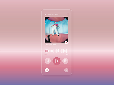 Daily UI Challenge 009 - Music Player