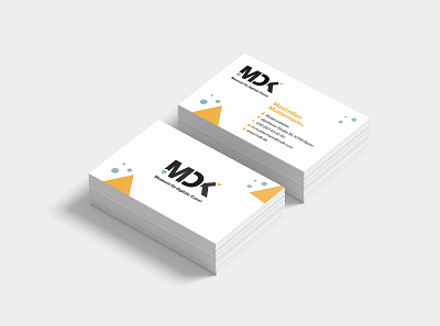 Business Card Museum of digital art branding business card design digital art illustration logo museum ui ui design ux visitenkarte