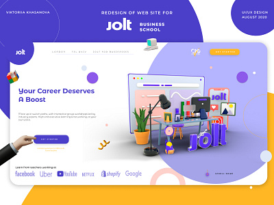 Redesign for JOLT business school