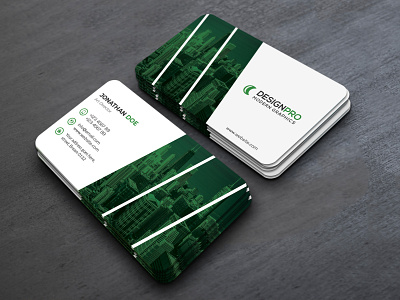 Corporate Business Card Design 04 color variants business card design business card template business cards cartoon character cartoon illustration corporate business card design creative design design horizontal business card