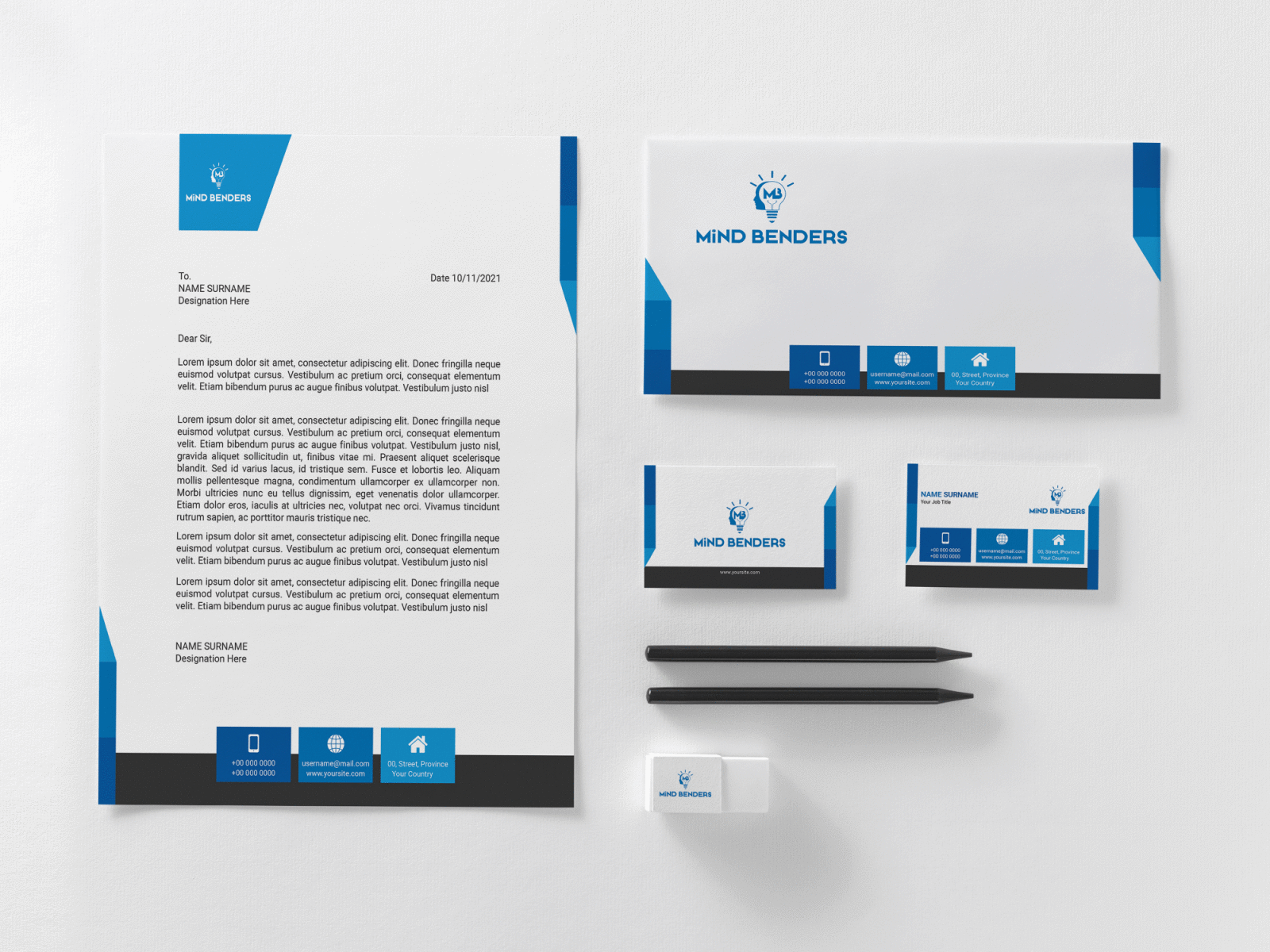 Corporate Branding Identity Stationery Design business cards corporate corporate branding corporate design corporate identity envelope design illustration letterhead