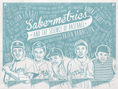 Sabermetrics poster sabermetrics