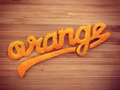 An orange that's orange is an orange.