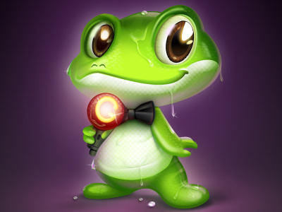 Guagua frog frog gdc icon mascot