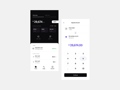 DeFi app app application bank bank app crypto crypto app crypto currency currency defi design redesign ui web 3 web 3.0