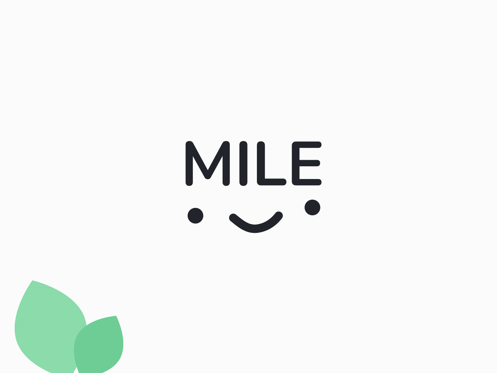 Smile logo animation
