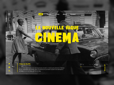 La Nouvelle Vague Cinema Concept