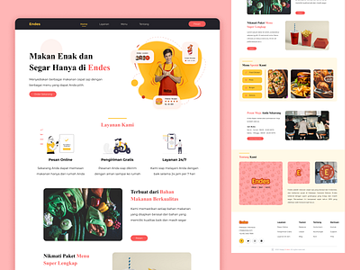 Food Delivery Landing Page