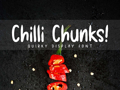 Chilli Chunks - Quirky Display Font