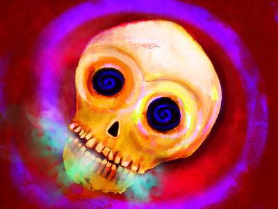 Red Skull illustraion