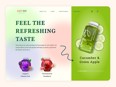 Organic Juice - Header Exploration