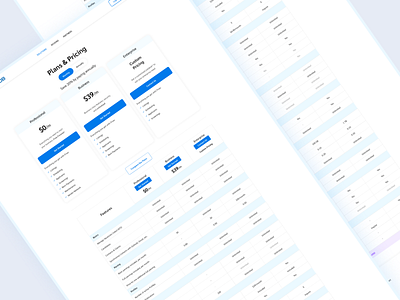 Plan and Pricing - Webpage Design clean ui compariosn creative design erp software graphic design minimal plans prices responsive design trendy design ui uidesign uiinspiration uitrends ux uxdesign uxinspiration web design website design