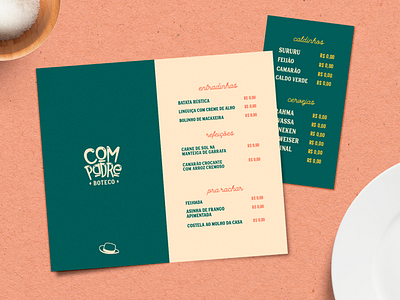 Compadre Boteco | Menu Bar