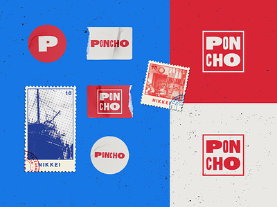 Poncho Nikkei brand design branding branding concept branding design illustration japanese food logotype nikkei peruvian restaurant branding restaurant logo visual identity