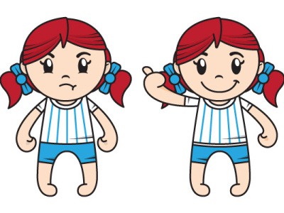 Little Wendy (Additional Poses) campaing character concept concept art illustration vector vector illustration