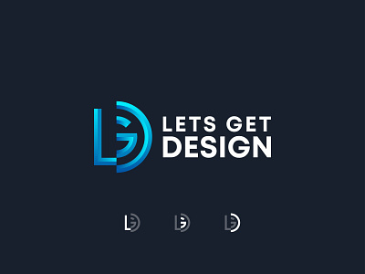 Let s Get design branding dab flat icon illustration logo logo design logodesign logotype minimal vector