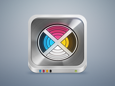 CMYK ink icon