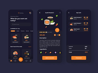 Japan Restaurant App (Food App)