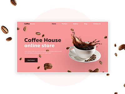 Coffee House Web Screen