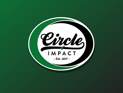 Circle of Impact Logo branding design icon illustration illustrator logo typography vector