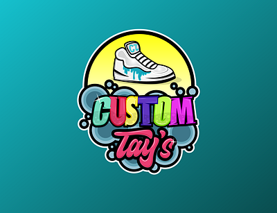 Custom Tay's Logo branding design graphic design icon illustration illustrator logo typography vector