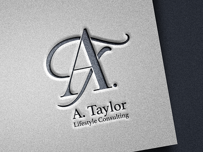 A. Taylor Embossed Logo