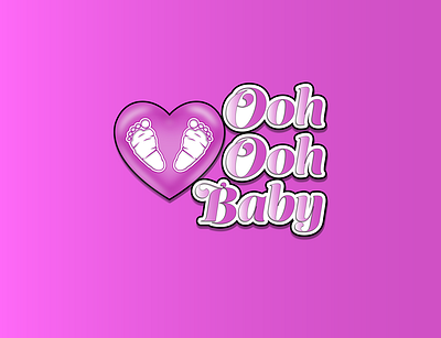 Ooh Ooh Baby Logo branding design graphic design icon illustration illustrator logo typography vector