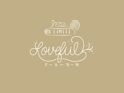 Loveful Farm Logo branding design graphic design icon illustration illustrator logo typography vector