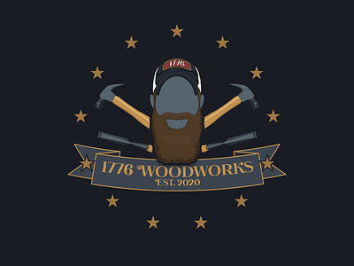 1776 Woodworks Logo