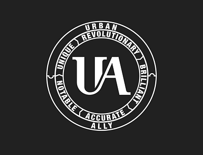 Urban Ally Logo branding design graphic design icon illustration illustrator logo typography vector