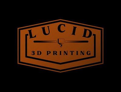 Lucid 3D Printing art branding design graphic design icon illustration illustrator logo typography vector