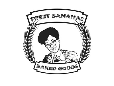Sweet Bananas art branding design graphic design icon illustration illustrator logo typography vector