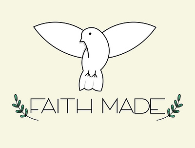 Faith Made art branding design graphic design icon illustration illustrator logo typography vector