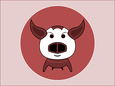 Frequent Drawing Series - 02 drawing face illustration pig