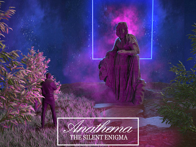 the silent enigma 3d art aftereffects cinema4d cover album cover arts