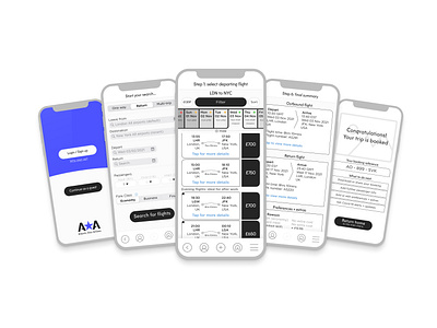 ASA flight-booking mobile app