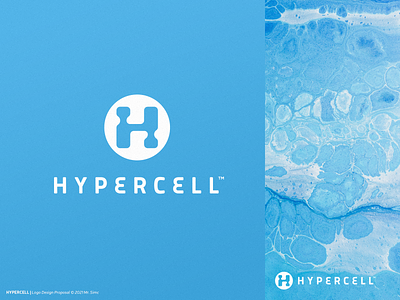 Hypercell | Concept #02 aisolutions cells crypto datacenter evolving icon logo logo design mining plant servers symbol