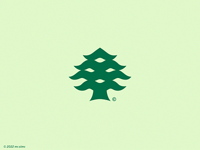 Tree | Logo Design family green icon layers logo logo design nature oak solid symbol traditions waves