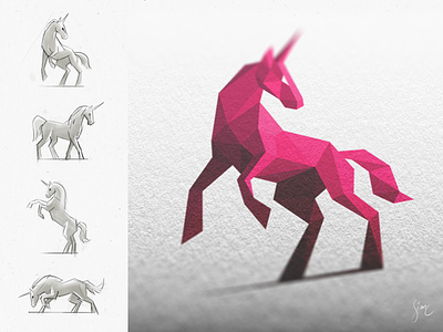 Licorne Rose / Pink Unicorn