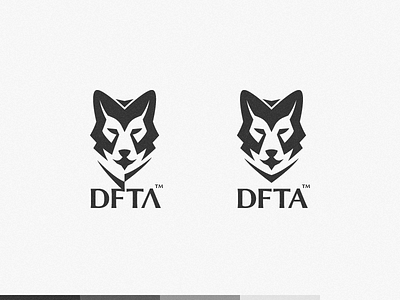 Wolf #3.2 | Logo Design animal branding figure grey icon logo lupine mark nature unused wolf