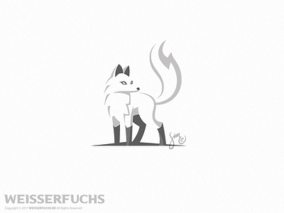 Weisserfuchs (White Fox) | Logo design