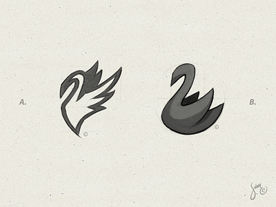 Swan | Logo Sketches