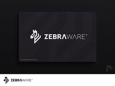 Zebraware | Logo design animal design black and white brand identity engineering engineers geometric logo design minimal nature software stripes zebra zebra logo