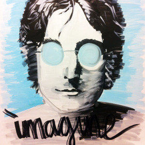 Imagine Lennon canvas hookie lennon markers