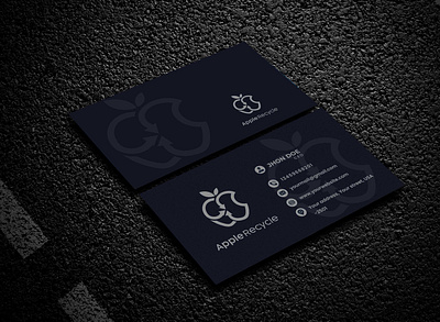 Corporate Business Card agency awesome blue branding business businesscard card corporate design illustration wow