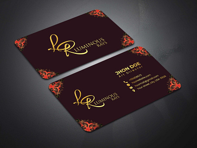 Luxury business card design agency awesome branding business business card card corporate design illustration logo luxurious luxury wow