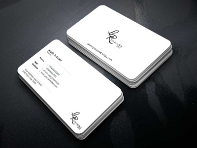 Corporate Business card agency awesome branding corporate design illustration wow