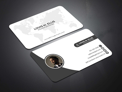 Personal Busienss card agency awesome branding corporate design personal photoshop professional wow